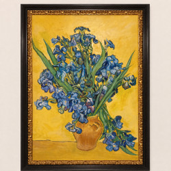 Vaso di iris - omaggio a...