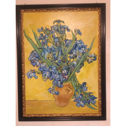 Vaso di iris - omaggio a...